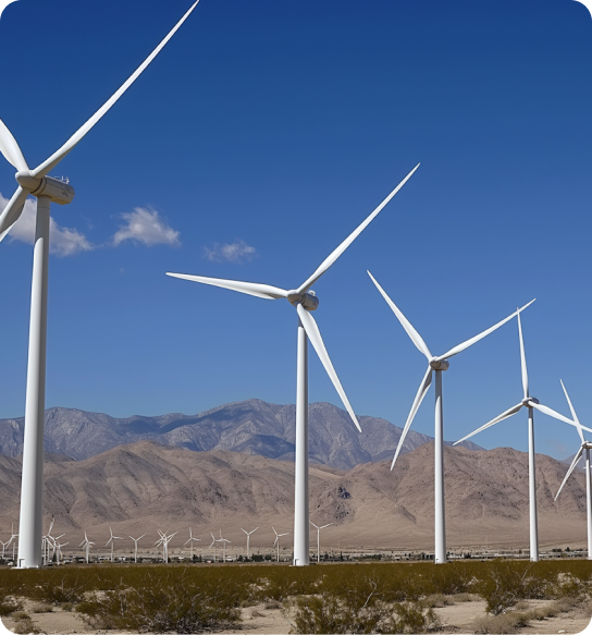 Engineers analyzing environmental data and climate models